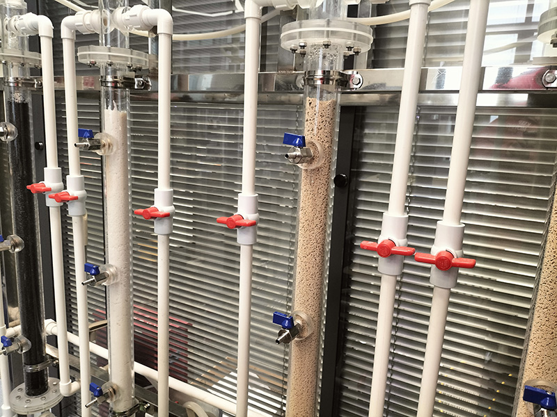 树脂砂滤碳滤实验设备